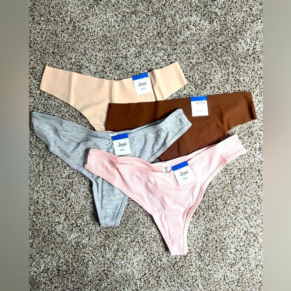 Bundle NWT Women’s Underwear Panties Thongs Size XL #175